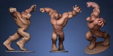 3D model Hulk (STL)